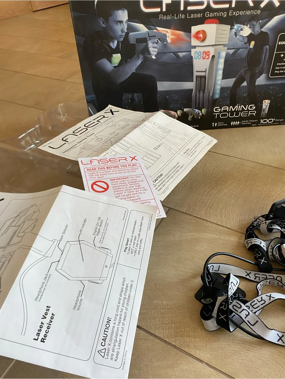 Laser Tag Set - 2 Guns & Sensors